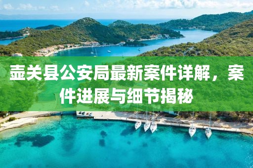 壺關縣公安局最新案件詳解，案件進展與細節(jié)揭秘