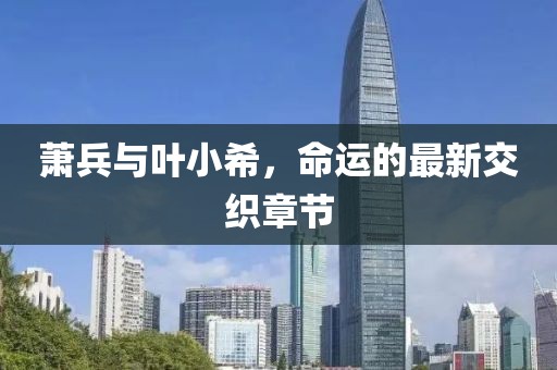 蕭兵與葉小希，命運(yùn)的最新交織章節(jié)