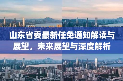 山東省委最新任免通知解讀與展望，未來展望與深度解析