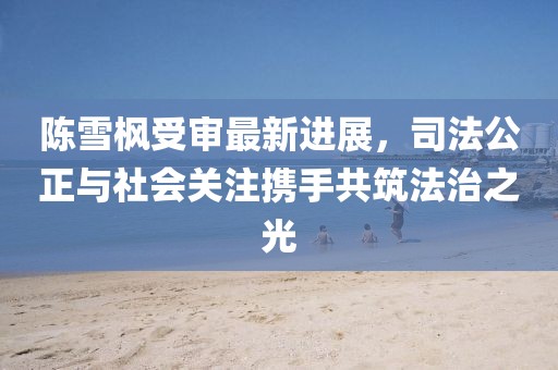 陳雪楓受審最新進(jìn)展，司法公正與社會(huì)關(guān)注攜手共筑法治之光