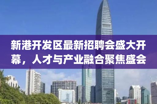 新港開(kāi)發(fā)區(qū)最新招聘會(huì)盛大開(kāi)幕，人才與產(chǎn)業(yè)融合聚焦盛會(huì)