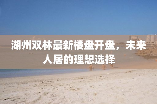 湖州雙林最新樓盤開盤，未來人居的理想選擇