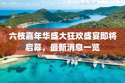 六枝嘉年華盛大狂歡盛宴即將啟幕，最新消息一覽