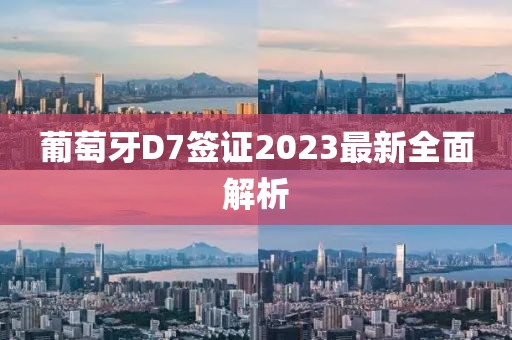 葡萄牙D7簽證2023最新全面解析