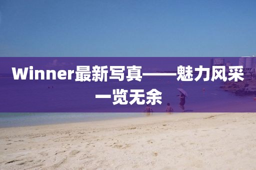 Winner最新寫真——魅力風(fēng)采一覽無余