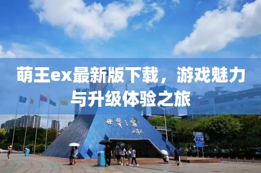 萌王ex最新版下載，游戲魅力與升級體驗之旅