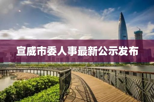 宣威市委人事最新公示發(fā)布