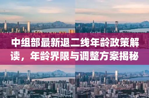 中組部最新退二線年齡政策解讀，年齡界限與調(diào)整方案揭秘