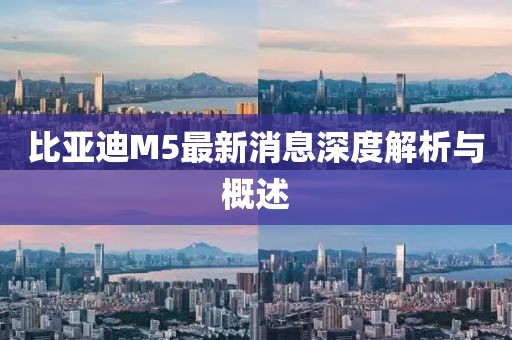 比亞迪M5最新消息深度解析與概述