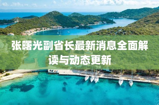張曙光副省長最新消息全面解讀與動態(tài)更新